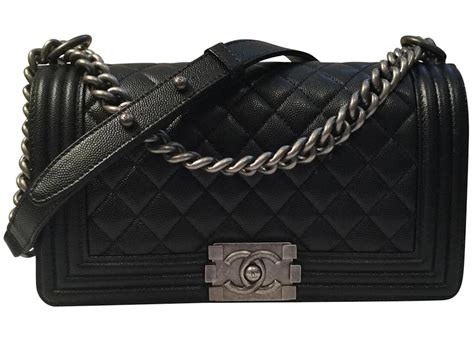 chanel caviar boy bag medium|The Ultimate Guide to the Chanel Boy Bag .